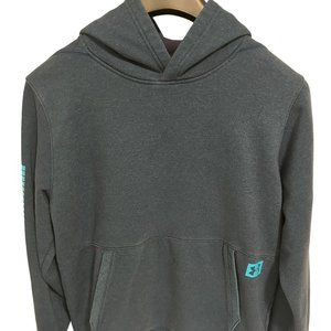 Under Armour Hooded Pullover Sweatshirt Size XL Loose Fit Graphic Sleeves